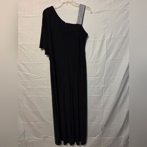 Elegant Black One-Shoulder Jumpsuit